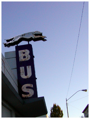 bus sign