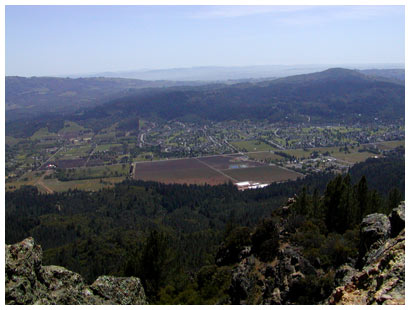 the view from gunsight rock