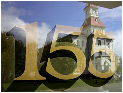 Corvallis Courthouse Reflection