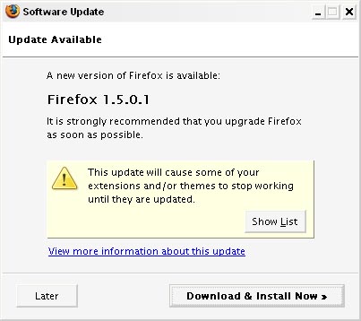 Firefox annoyance