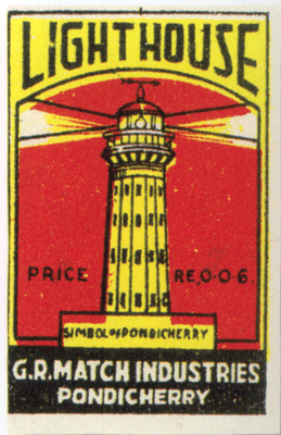 Lighthouse Matchbox