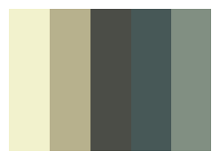 Sea of Japan palette