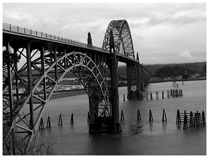 The bridge in Newport
